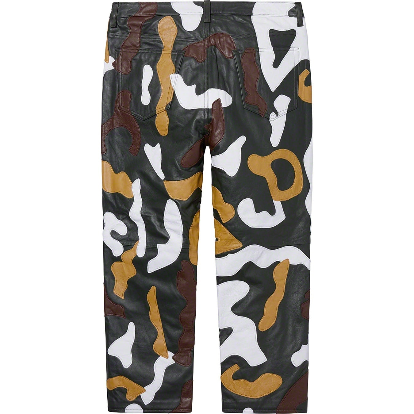 Camo Leather 5-Pocket Pant view 9